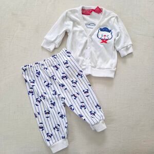 Vintage Sailor Bear Matching Set 3 months
